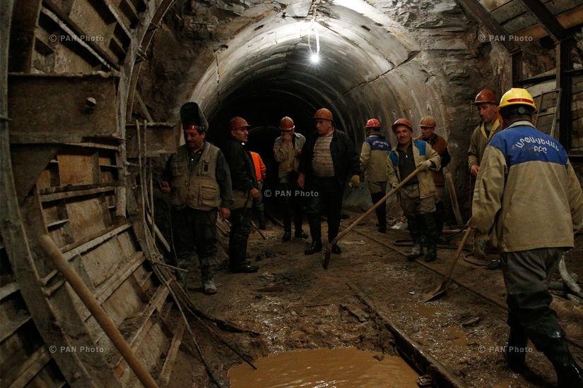 Ход работ по капитальному ремонту тоннеля «Арпа-Севан» и Кечутское водохранилище