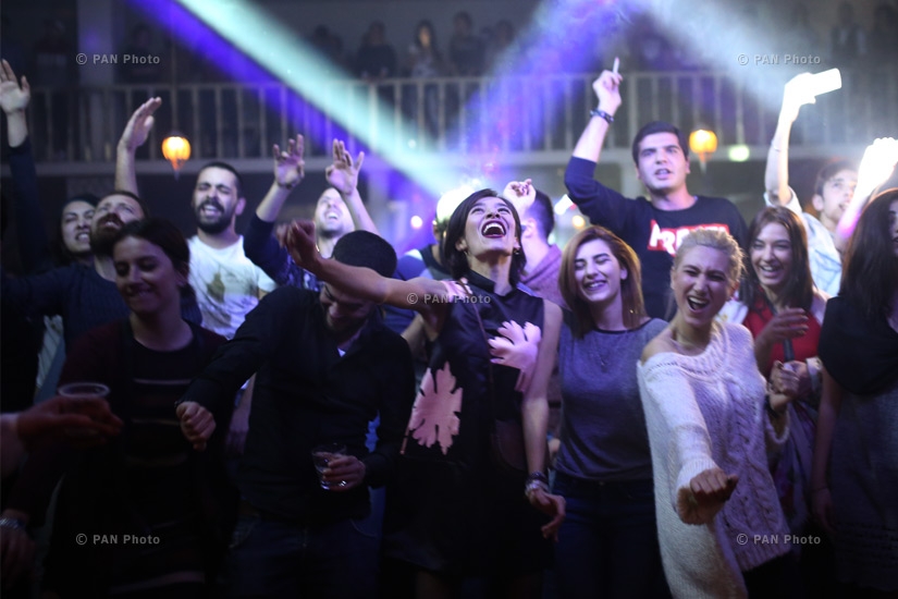 Концерт российской рэп-группы «Каста» в Ереване