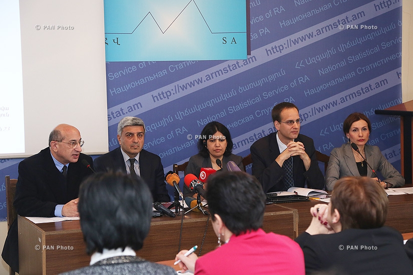 Presentation on Armenia Social Snapshot and Poverty: Key Findings of the 2014 Integrated Living Conditions Survey