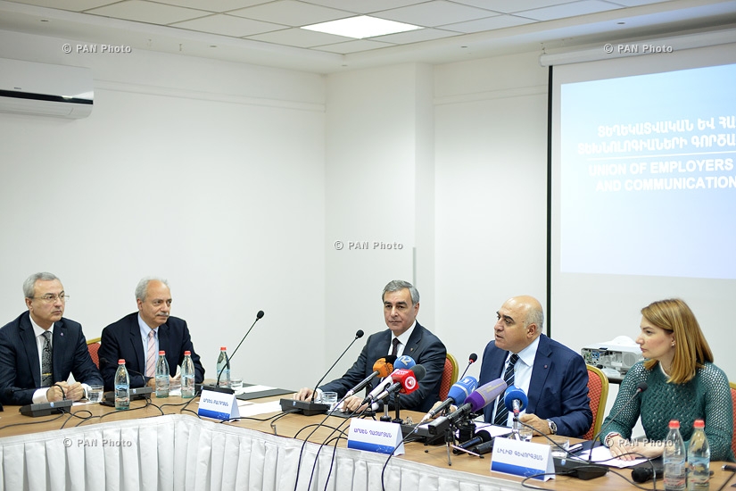 Press conference on plans and the mission of the newly-formed Union of Employers of Information and Communication Technologies