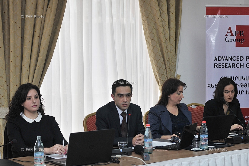 Presentation of the results of quantitative research on Armenia constitutional amendments