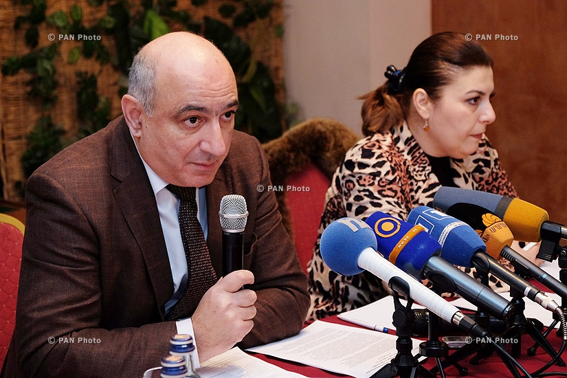 Брифинг, посвященный промежуточным итогам доклада «Освещение намеченного на 6 декабря 2015 года референдума по Конституционным изменениям в РА в армянским СМИ»