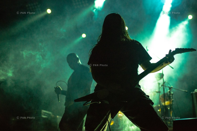 Բրազիլական Sepultura մեթալ խմբի  համերգը Երևանում 