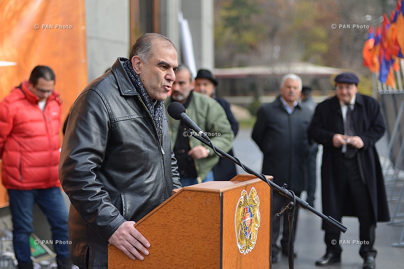 Пресс-конференция членов фронта общественного спасения «Новая Армения» 