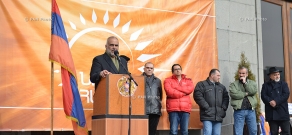 Пресс-конференция членов фронта общественного спасения «Новая Армения» 