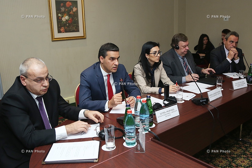 Круглый стол-обсуждение на тему основных положений проекта закона, регулирующего процесс судебной экспертизы в Армении