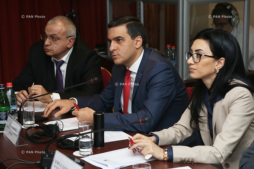 Round table discussion on provisions of draft law, regulating forensic activities in Armenia