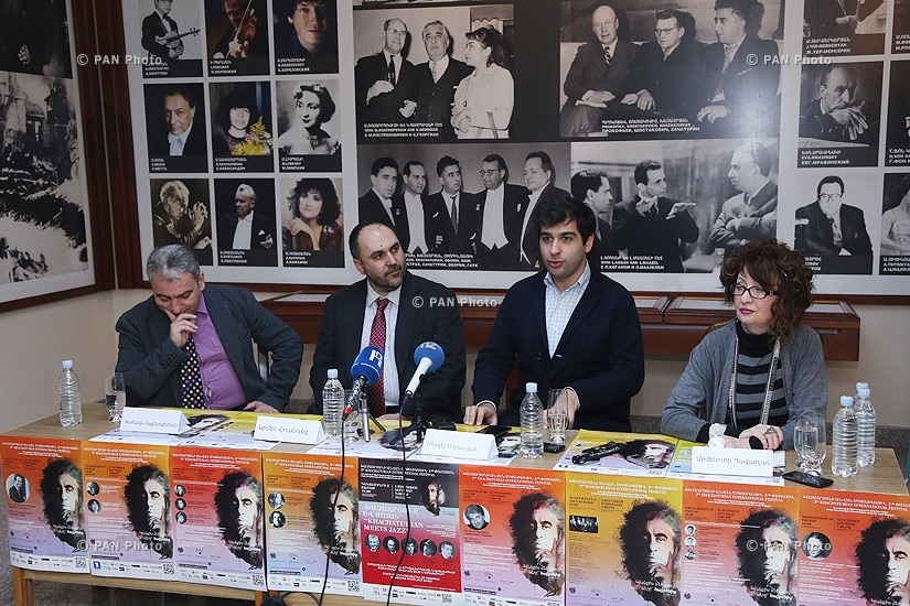 Press conference on 'Khachaturian and jazz' project 
