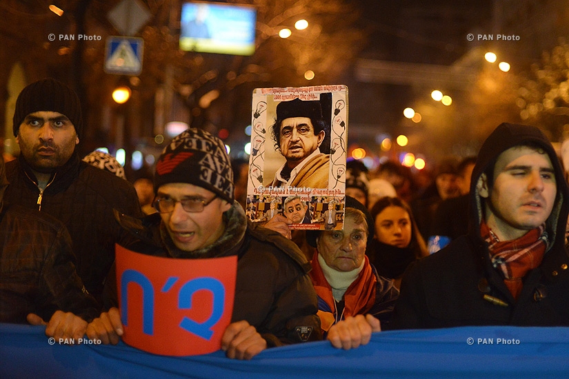 Митинг фронта общественного спасения «Новая Армения» против конституционных реформ: День 3