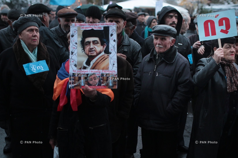 Митинг фронта общественного спасения «Новая Армения» против конституционных реформ: День 3