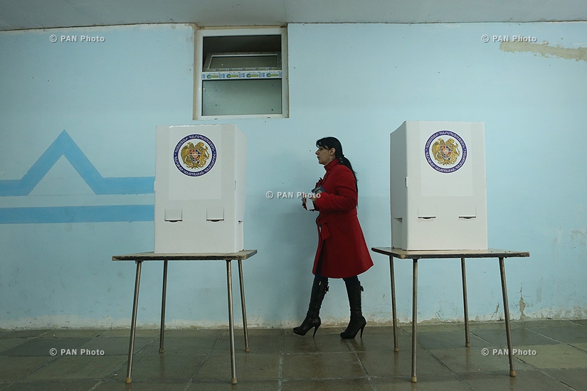 Referendum on constitutional amendments in Armenia: Voting