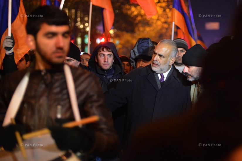 Митинг фронта общественного спасения «Новая Армения» против конституционных реформ: День 6
