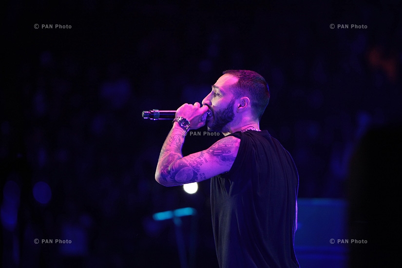 Cocnert of Timati and L'One  in Yerevan 