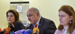 Брифинг, посвященный итогам мониторинга «Освящение конституционного референдума 6 декабря 2015 года в СМИ АРмении»