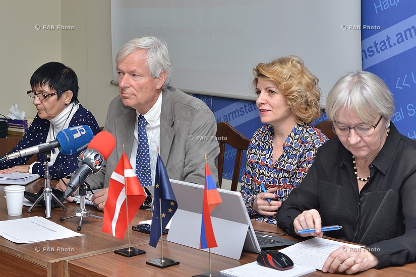 Meeting with experts from Statistics Denmark in frames of “System of Spreading Statistical Data” under the EU twinning program “Bolstering of Armenian National Statistical System – Stage 2”