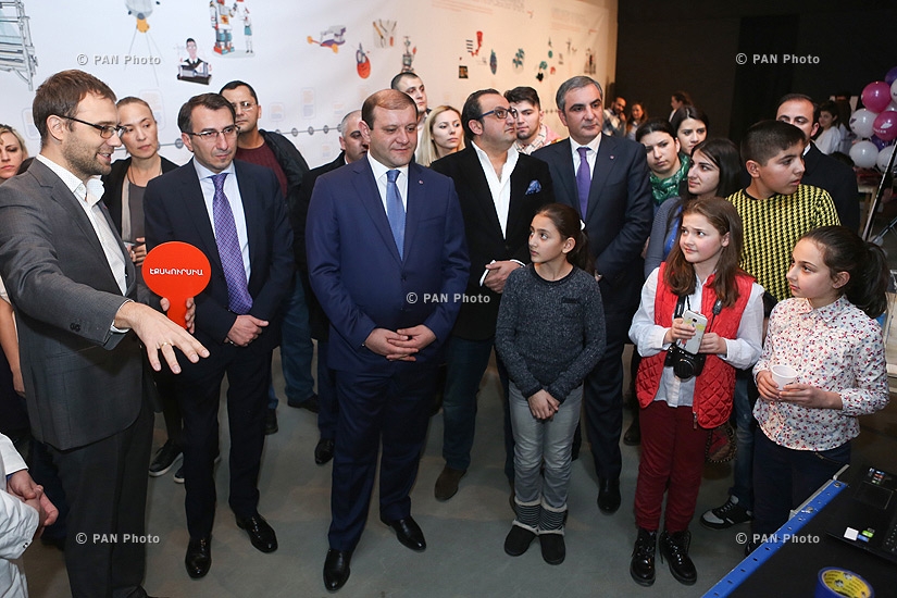 «Ռոբոտների շքերթ» ցուցահանդեսի բացումը Երևանում