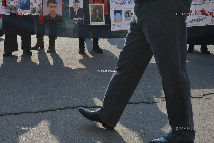 АНК организовал шествие в связи с Днем прав человек 