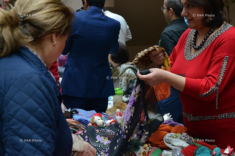 Christmas charity fair  in Yerevan Municipality