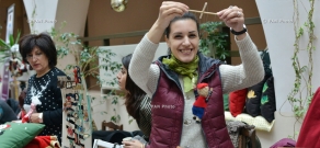 Christmas charity fair  in Yerevan Municipality