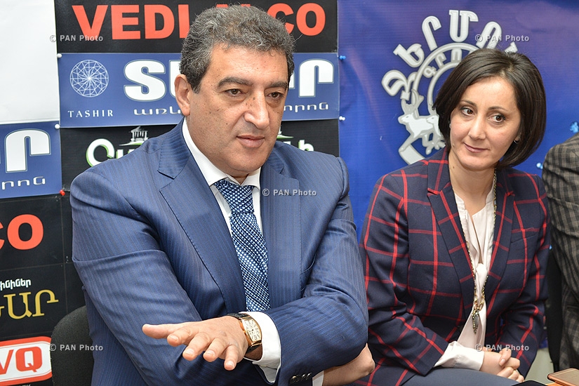 Press conference of Vardan Ayvazyan (RPA) and former member of the Supreme Council Azat Arshakyan