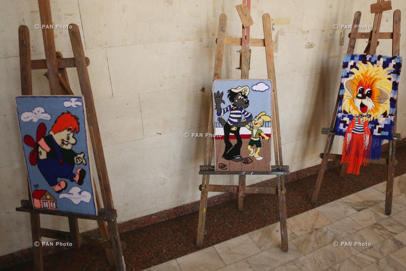 40 gobelin tapestry pieces, made by members of missing persons' families of Vedi, Ararat province