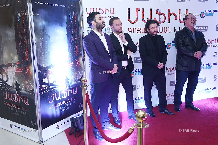 Ереванская премьера картины Сарика Андреасяна «Мафия. Игра на выживание» с Наталей Рудовой и Андреем Чадовым