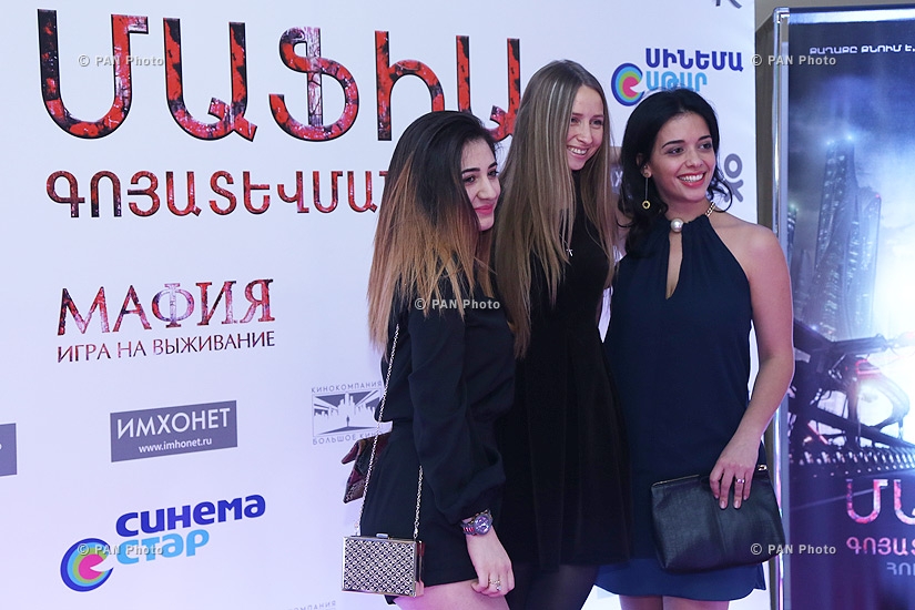 Yerevan premiere of Sarik Andreasyan's film Mafia: Survival Game