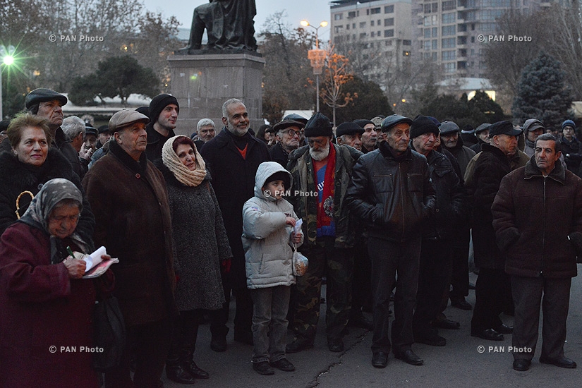 Митинг фронта общественного спасения «Новая Армения» против конституционных реформ: День 9