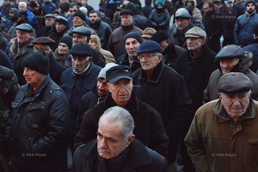 Митинг фронта общественного спасения «Новая Армения» против конституционных реформ: День 9
