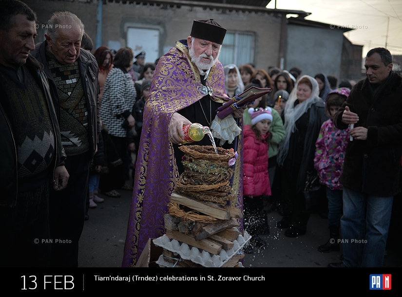  Tiarn’ndaraj (Trndez) celebrations in St. Zoravor Church