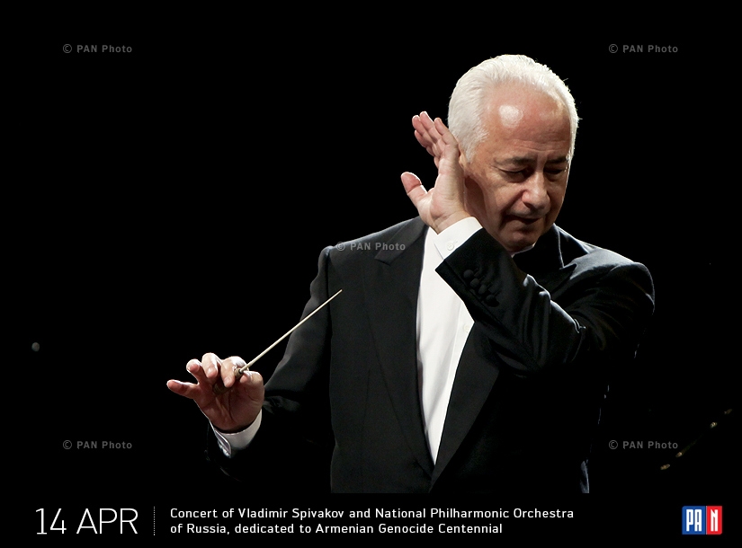 Concert of Vladimir Spivakov and National Philharmonic Orchestra of Russia, dedicated to Armenian Genocide Centennial