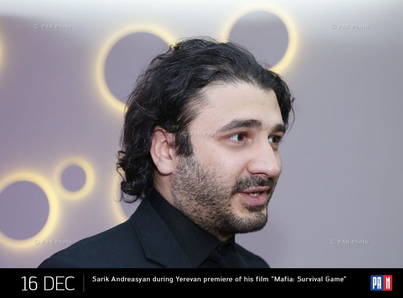  Sarik Andreasyan during Yerevan premiere of his film 