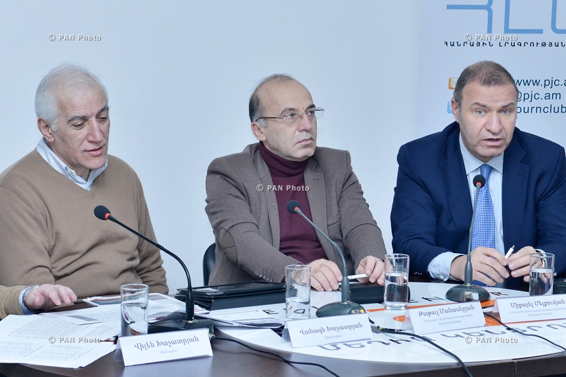 Discussion on Armenia’s Economy and Global Challenges in 2015