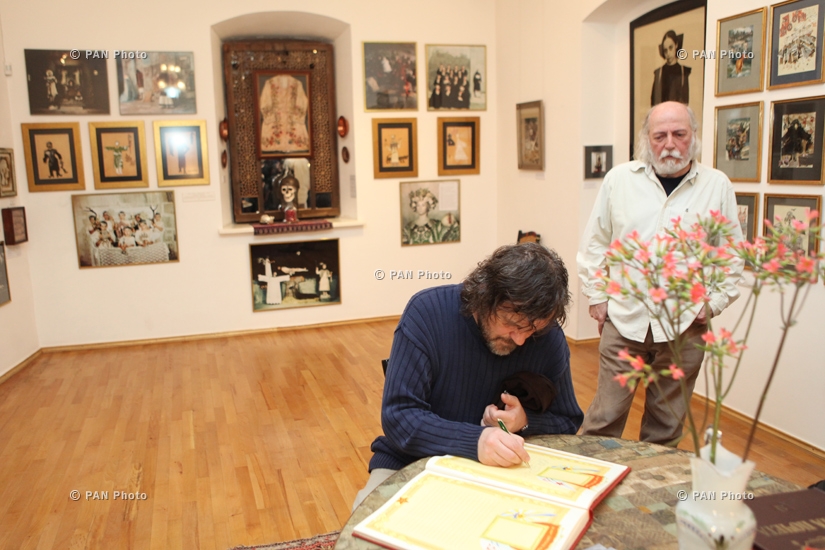  Сербский режиссер и музыкант Эмир Кустурица посетил дом-музей Сергея Параджанова