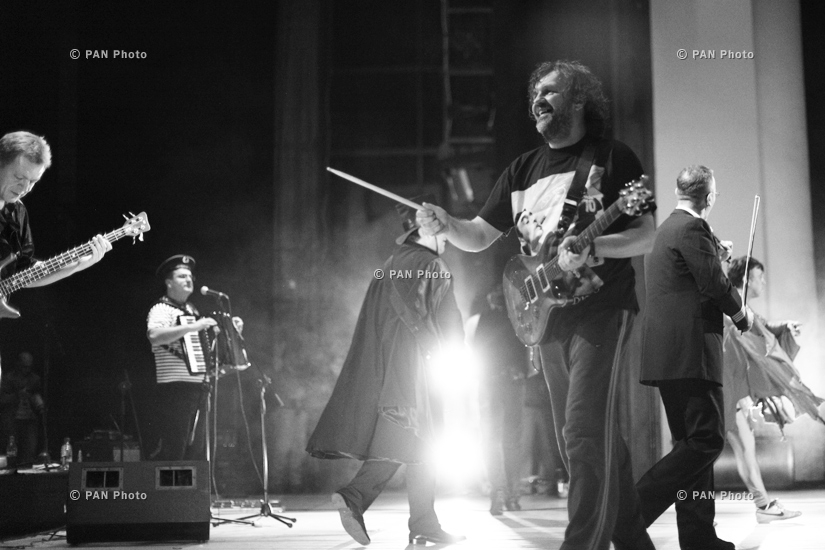 Concert of Serbian director and musician Emir Kusturica in Yerevan