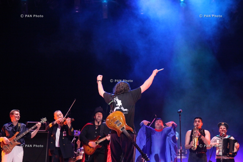 Concert of Serbian director and musician Emir Kusturica in Yerevan