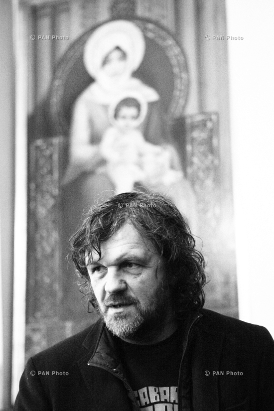   Serbian director and musician Emir Kusturica visits Mother See of Holy Etchmiadzin