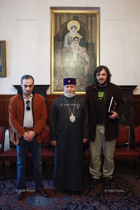 Khachatur Almazyan, Karekin II, Emir Kusturica