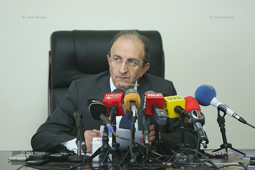 Year-end press conference of RA Minister of Urban Development Narek Sargsyan