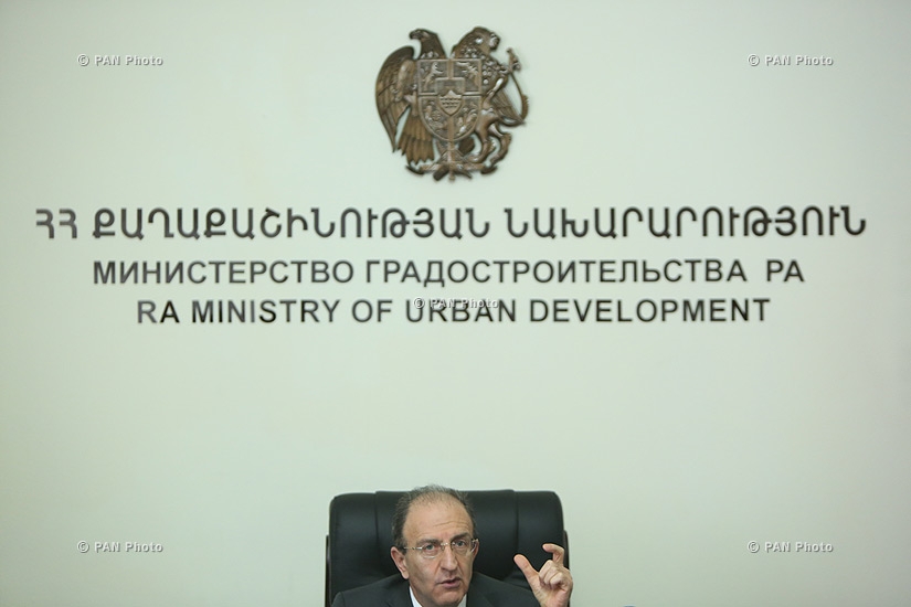 Итоговая пресс-конференция Министра градостроительства РА Нарека Саргсяна
