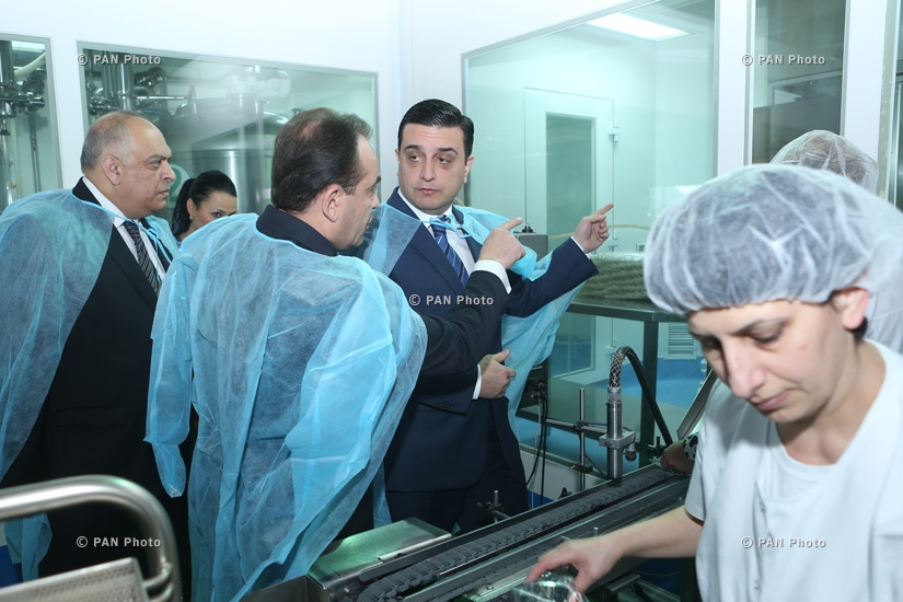 RA Minister of Health Armen Muradyan visits PharmaTech CJSC 