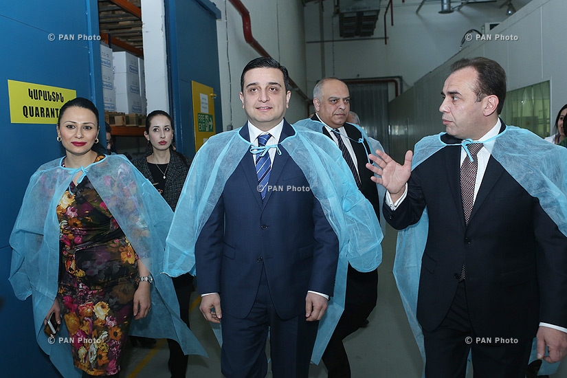 RA Minister of Health Armen Muradyan visits PharmaTech CJSC 