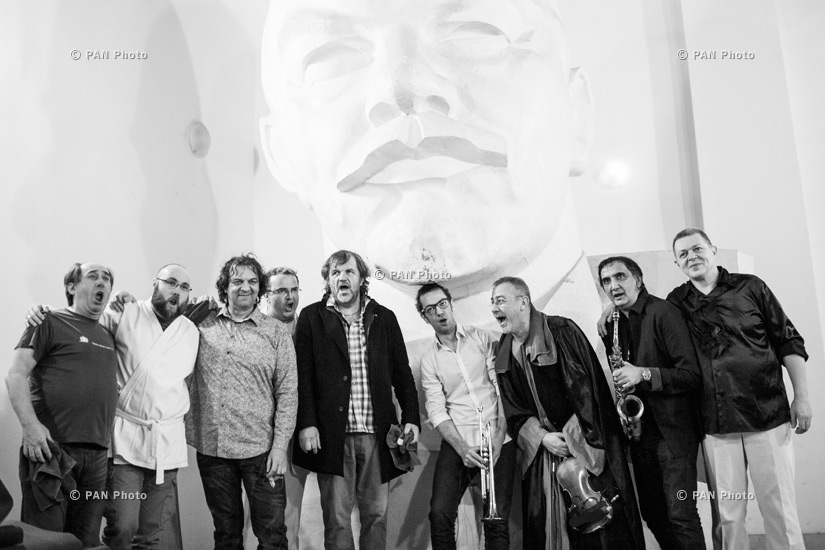 Concert of Emir Kusturica & The No Smoking Orchestra in Yerevan
