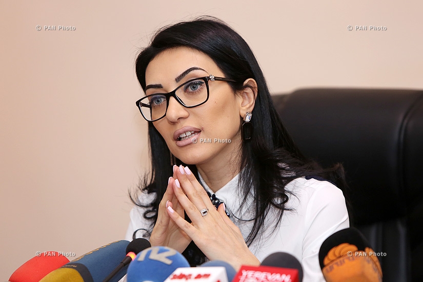 Итоговая пресс-конференция Министра юстиции Армении Арпине Ованнисян