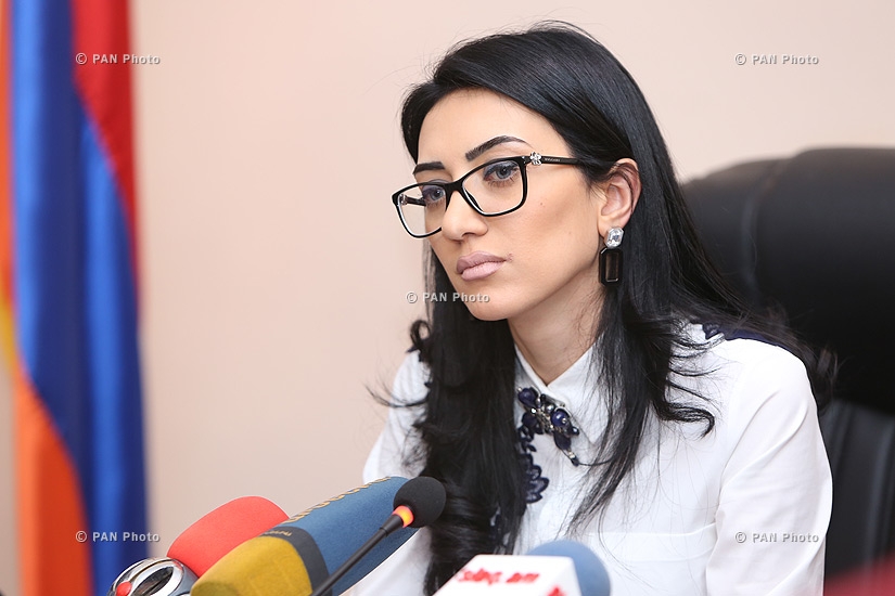 Итоговая пресс-конференция Министра юстиции Армении Арпине Ованнисян