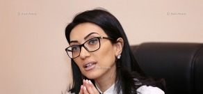 Year-end press conference of RA Minister of Justice Arpine Hovhannisyan