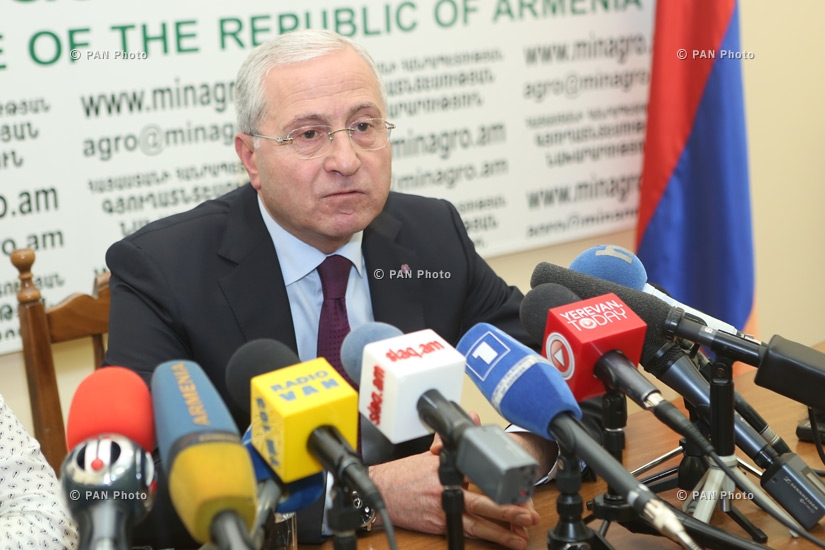 Итоговая пресс-конференция Министра сельского хозяйства Серго Карапетяна