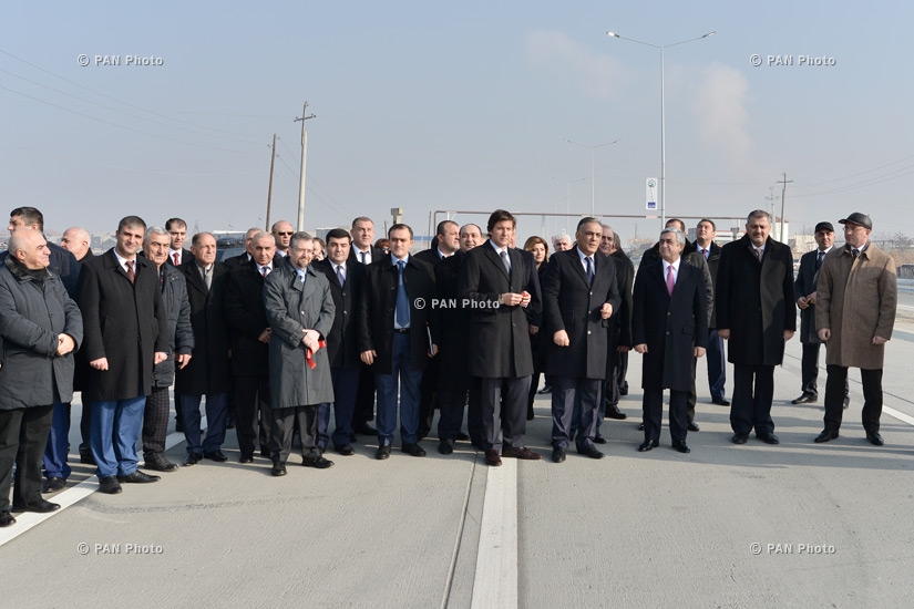 Opening of Astghik medical center and North-South Road Corridor first section