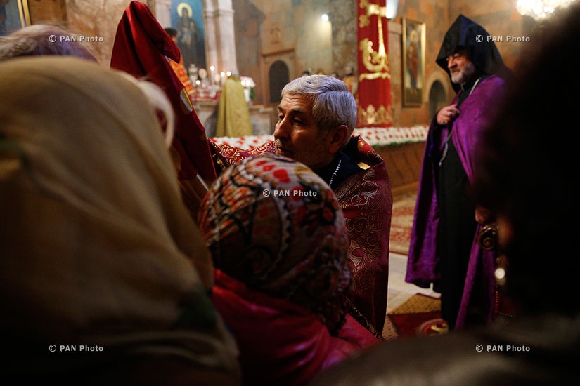 Candlelight Divine Liturgy at Yerevan’s Saint Sarkis Cathedral