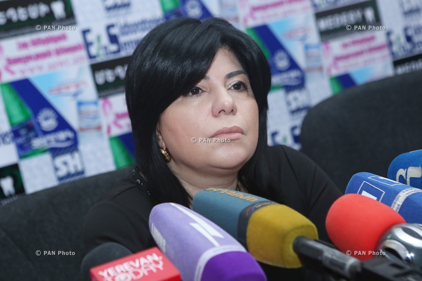 Press conference of the Director of Yerevan Ambulance Service Taguhi Stepanyan